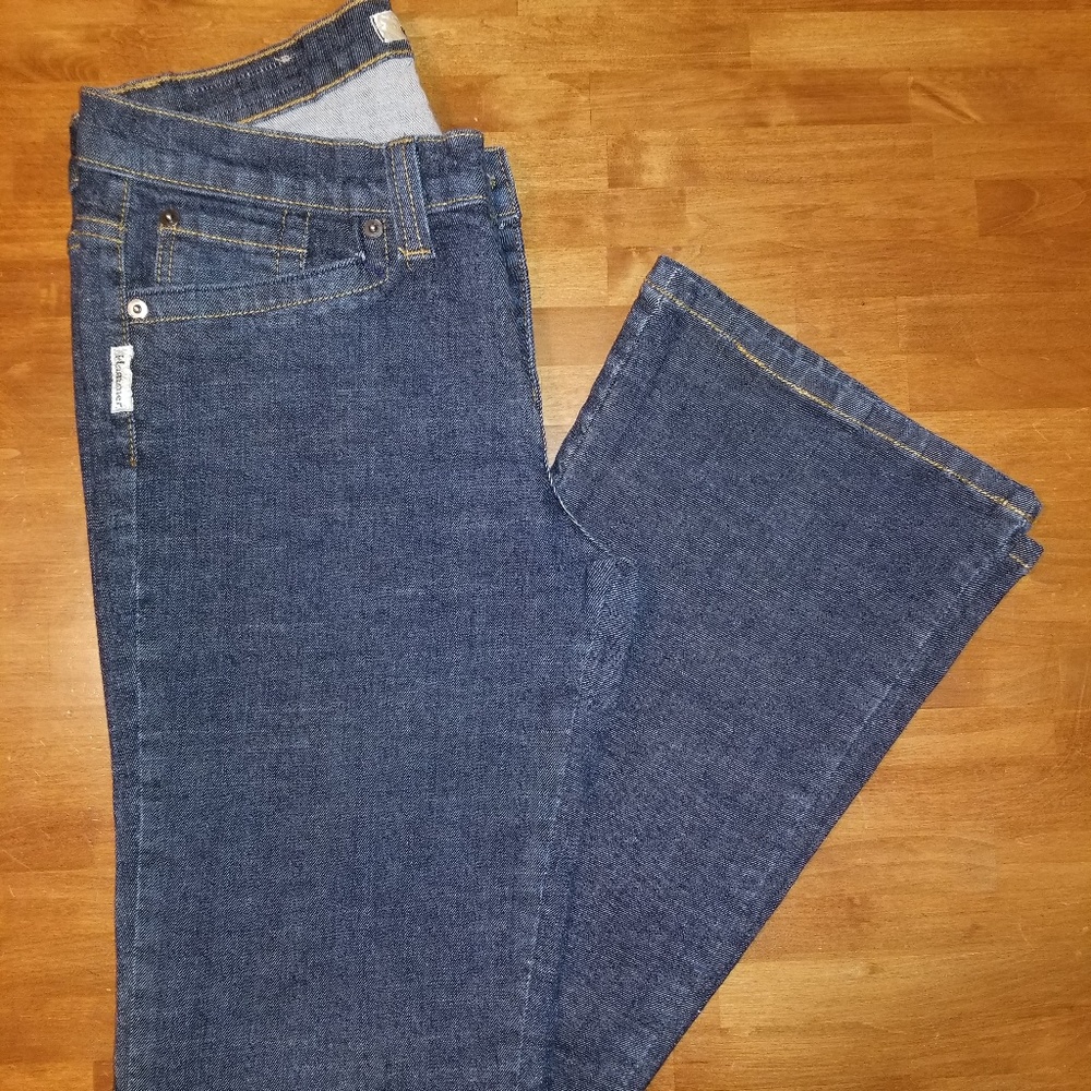 EUC Hammer Jeans Dark Blue Flare Junior Size 13